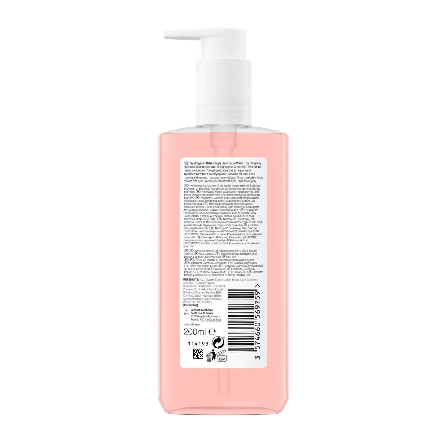 Neutrogena Refreshingly Clear Facial Wash