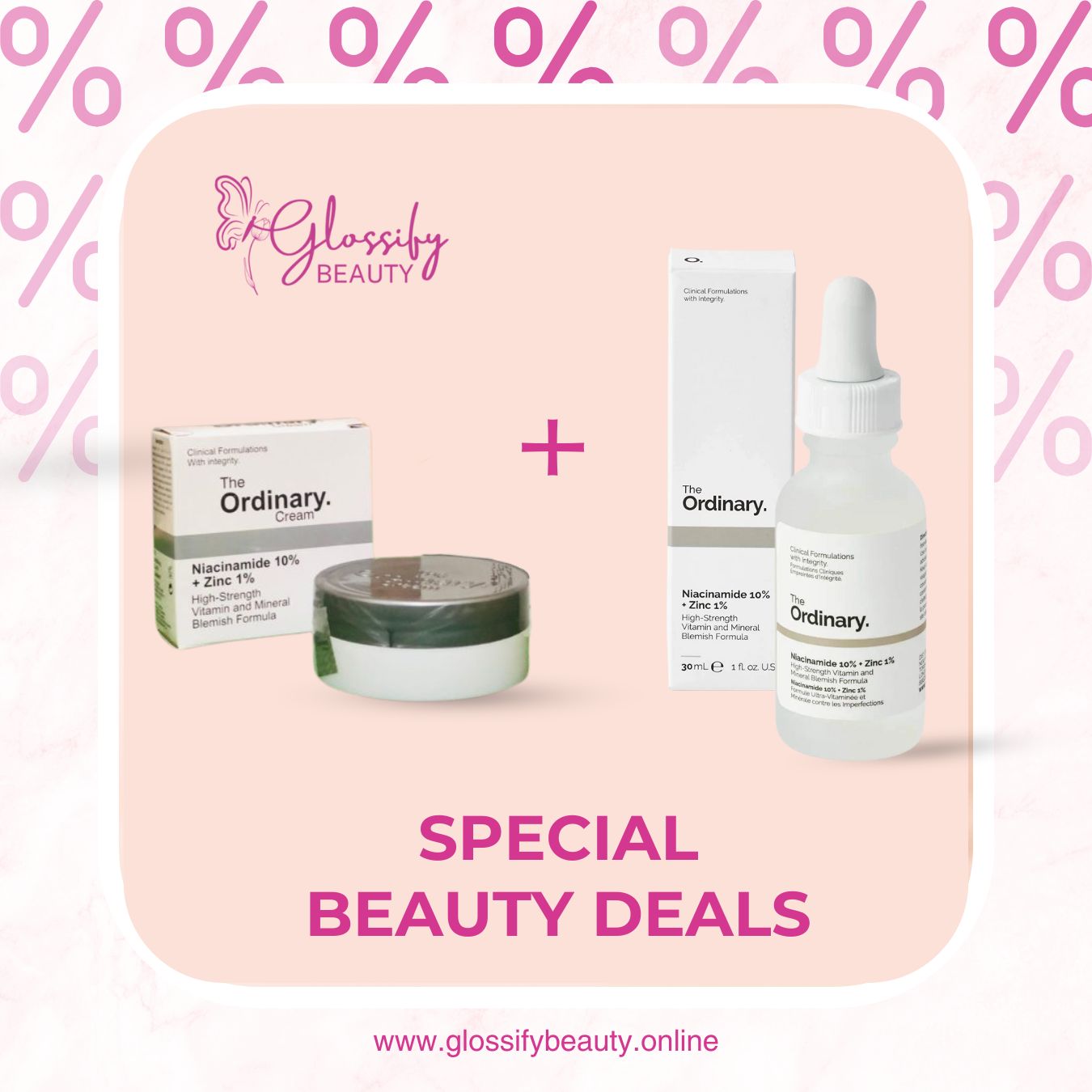 The Ordinary Niacinamide Serum & The Ordinary Niacinamide Cream