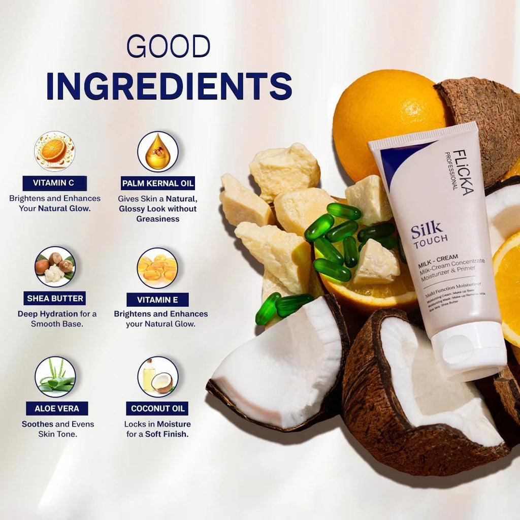 Buy 1 get ! Free Flicka Silk Touch l Concentrate - Primer and Moisturizer