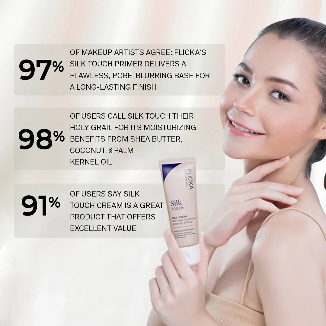 Buy 1 get ! Free Flicka Silk Touch l Concentrate - Primer and Moisturizer