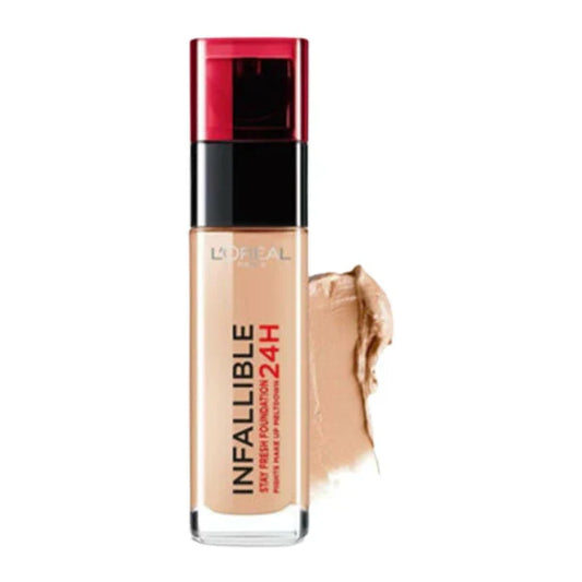 LOreal Paris Infallible Liquid Foundation 24H Fresh Wear - 115 Nude Beige