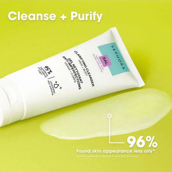 SEPHORA- Clarifying Face And Body Cleanser With Salicylic Acid 200ml