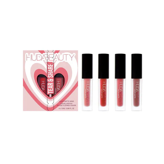 Huda Beauty- Tear & Share Liquid Matte Minis